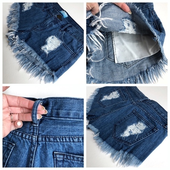 Show Me Your Mumu Cabo Cut Off Denim Shorts - Picture 6 of 9